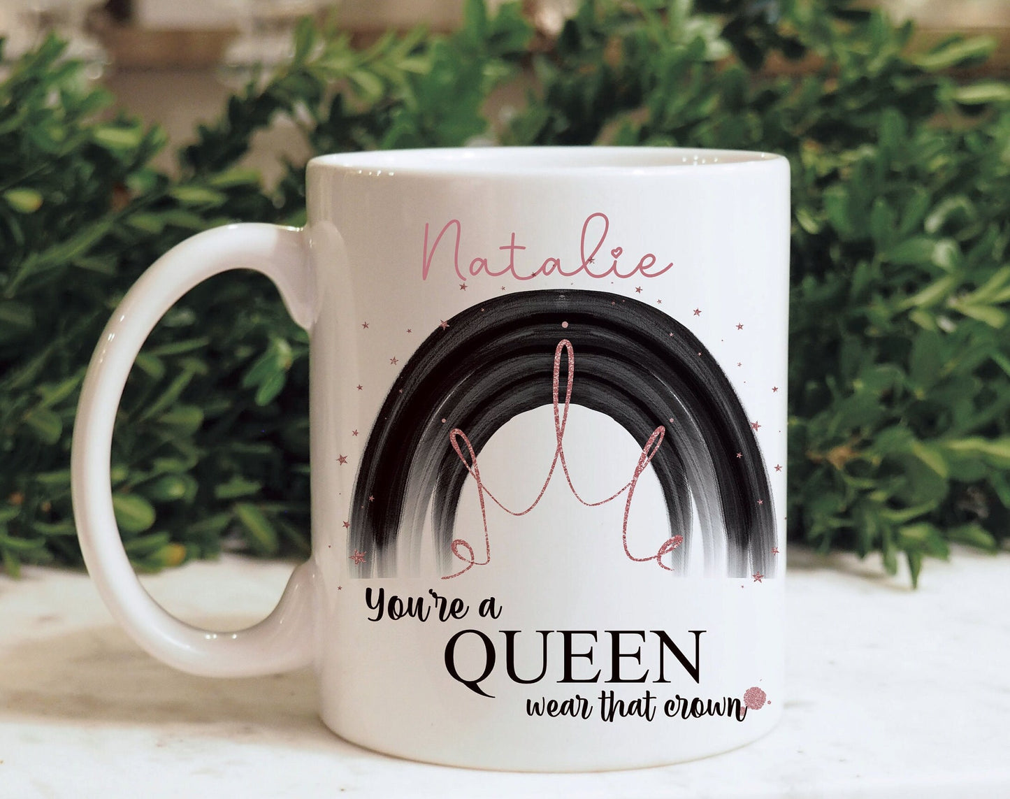 You're A Queen Wear That Crown Mug, Personalised Mum Mug Gift Set, Mothers Day Gift, Friend Gift, Gift For Her