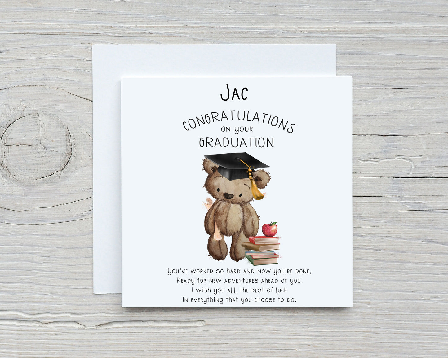 Graduation Card, Personalised Graduation Card, Graduation Card For Her, Graduation Card For Him