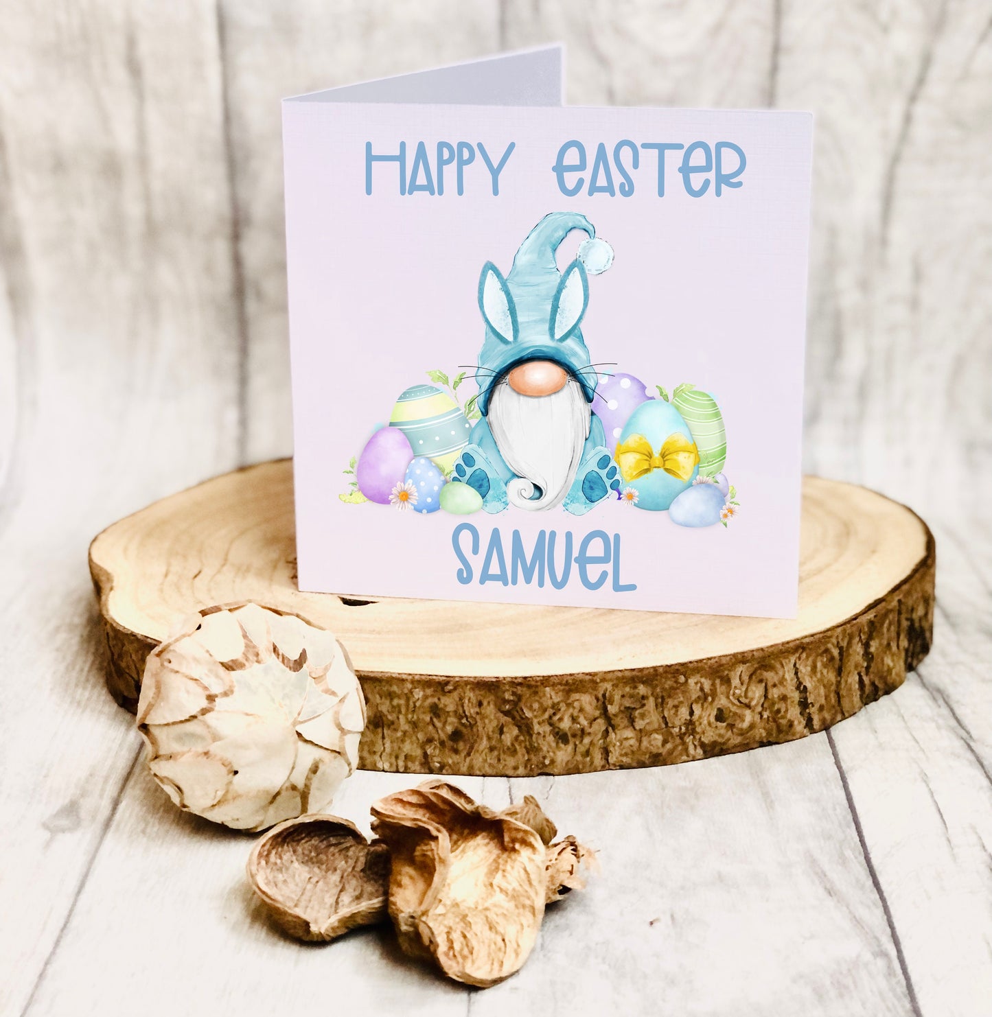 Easter Card, Personalised Easter Card, Easter Card For Grandson, Easter Card For Granddaughter, Easter Card For Kids
