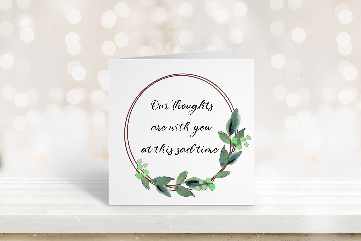 Sympathy Card, In Loving Memory Card, Bereavement Card, Sorry For Your Loss