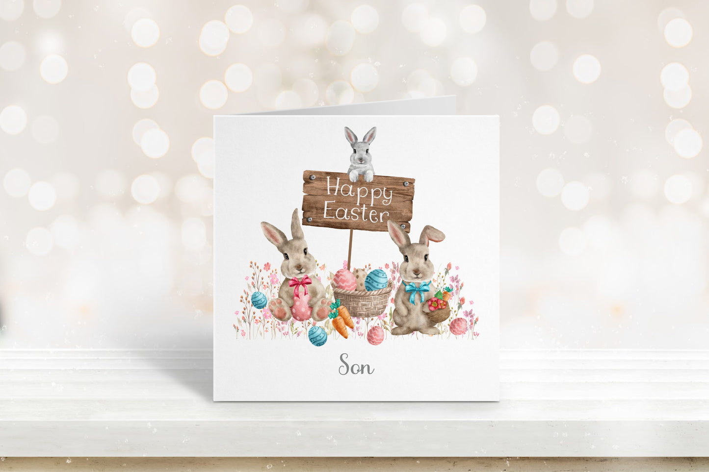 Easter Cards, Goddaughter Easter Card, Grandson Easter Card, Son Easter Card, Daughter Easter Card, Godson Easter Card, Personalised Card