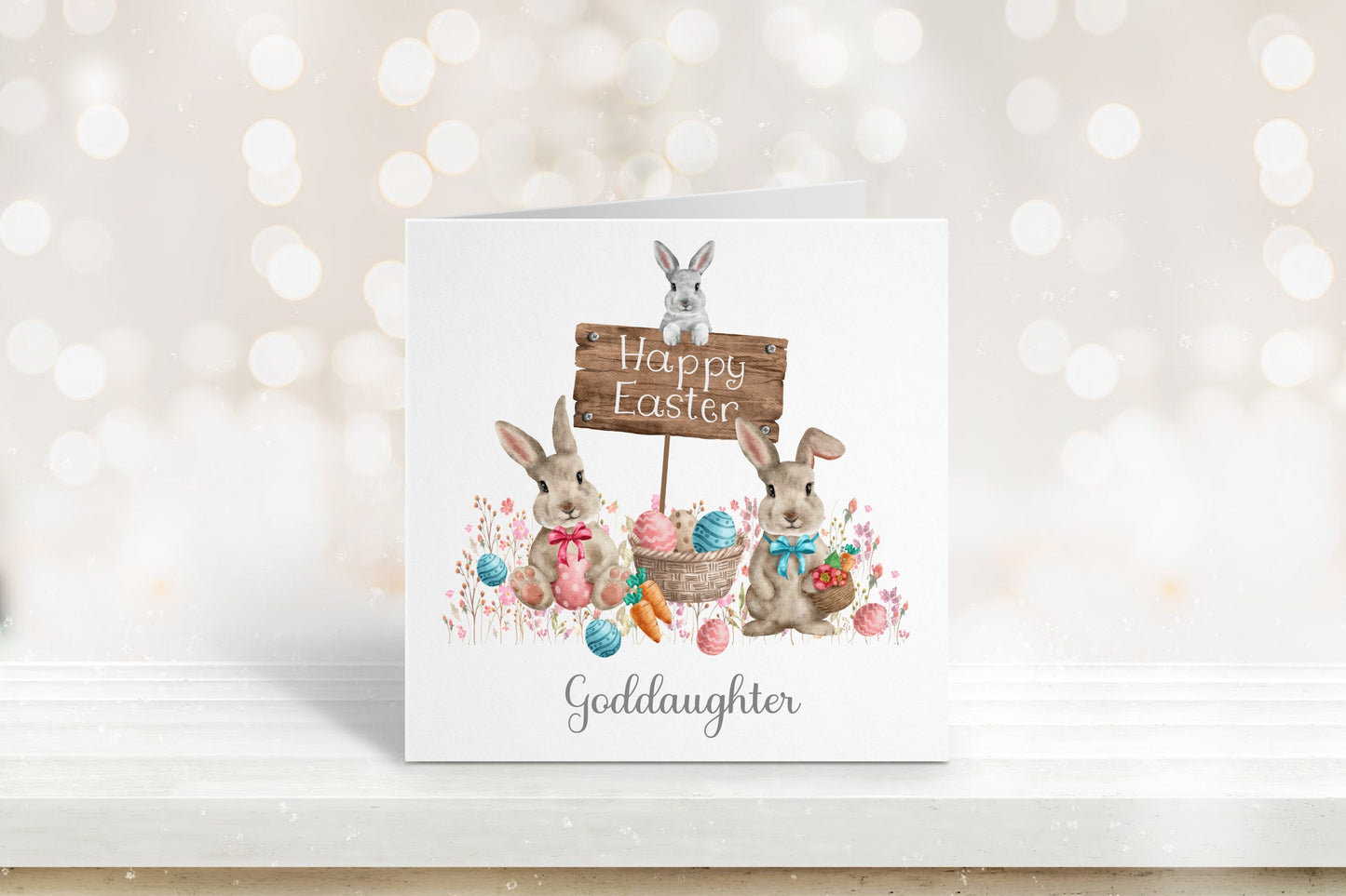 Easter Cards, Goddaughter Easter Card, Grandson Easter Card, Son Easter Card, Daughter Easter Card, Godson Easter Card, Personalised Card