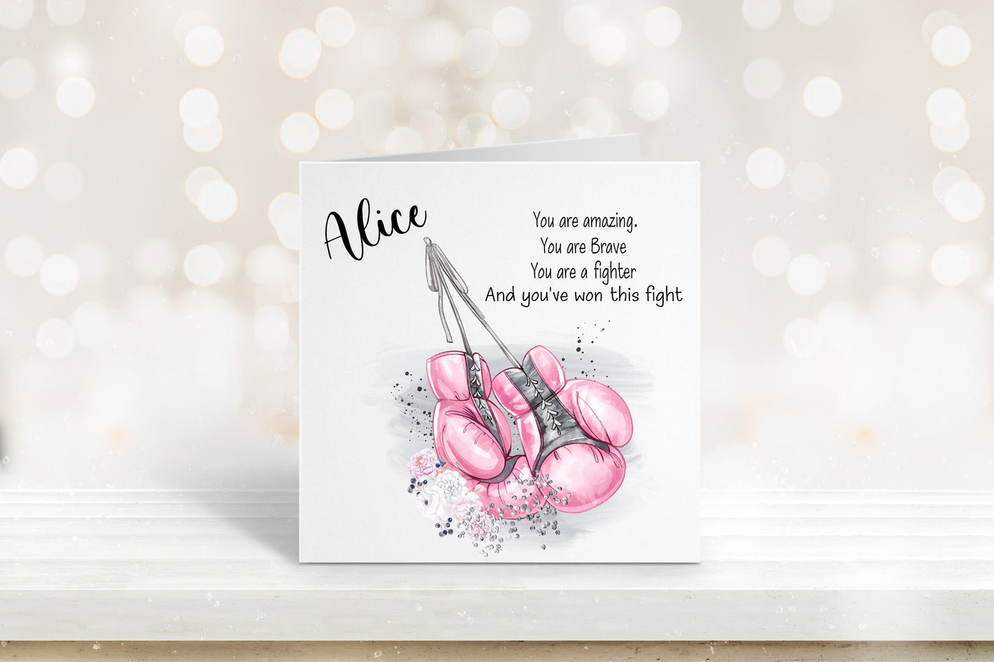 Cancer Card, Beater Cancer Card, Survivor Card. Card For Her, Card For Him