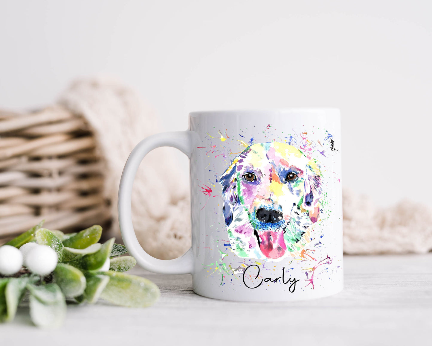 Cavapoo Mug, Cavapoo Gift, Cockapoo Mug, Retriever Mug, Boxer Mug, Golden Retriever Mug