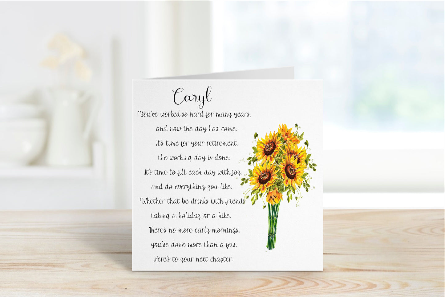 Retirement Card, Personalised Retirement Card For Him, Personalised Retirement Card For Her, Male Retirement Card, Female Retirement Card