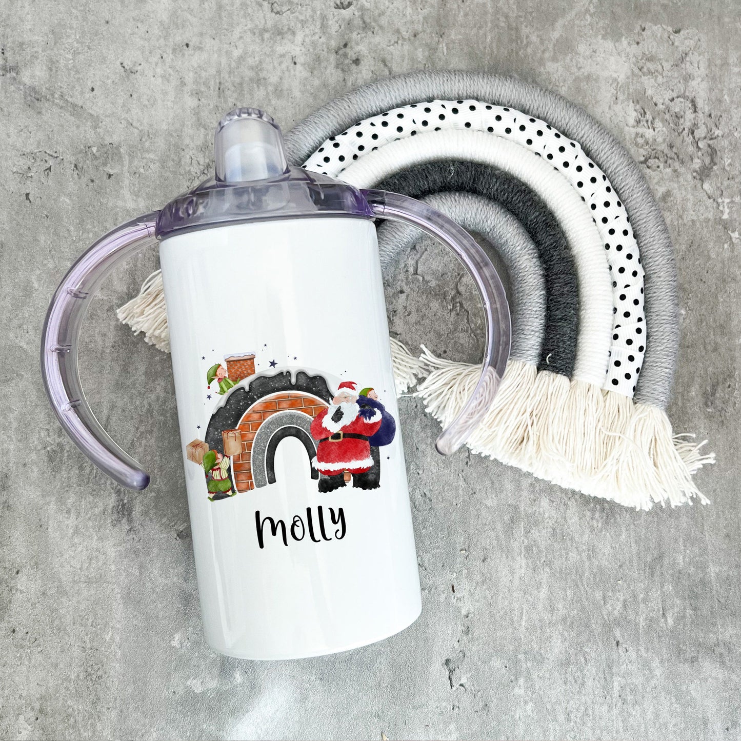 Sippy Cup, Sippy Cup Personalised, Christmas Sippy Cup, Kids Sippy Cup Mug, Personalised Sippy Cup, Kids Christmas Sippy Cup