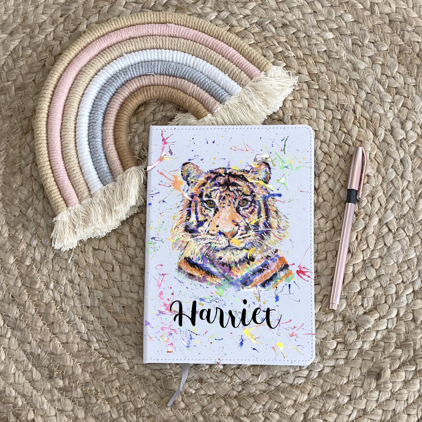 Personalised Notebook, Cow Notebook, Personalised Notebook, Personalised Gift For Her, Positivity Gifts, Positive Affirmation Gifts, Journal