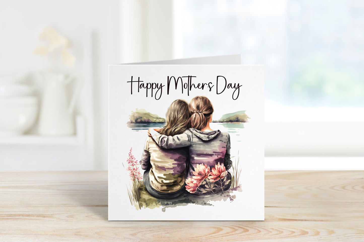 Personalised Mother's Day Card, Mother & Daughter Card, Mothers Day Card For Nana, Mothers Day Card For Nan, Mothers Day Card For Nanny