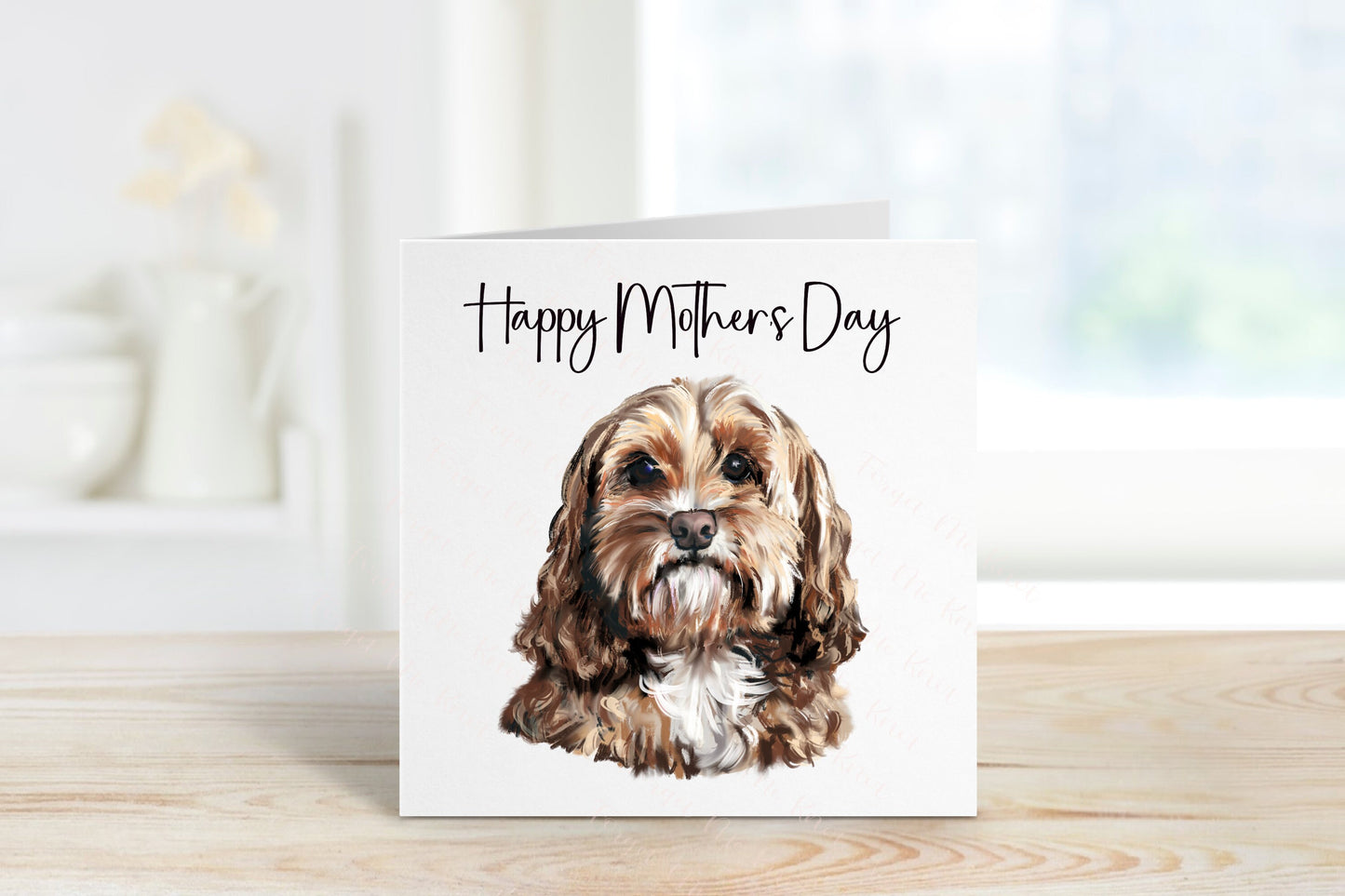 Dog Mothers Day Card, Dog Mum Card, Mothers Day Card For Nan, Mothers Day Card For Nanny, Springer Spaniel Mothers Day Card For Mom