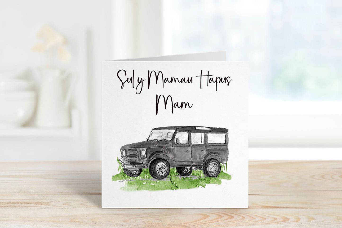 Welsh Mothers Day Card, Sul y Mamau Hapus, Welsh Mother's Day Card, Mam Mother's Day Card, Card For Nain