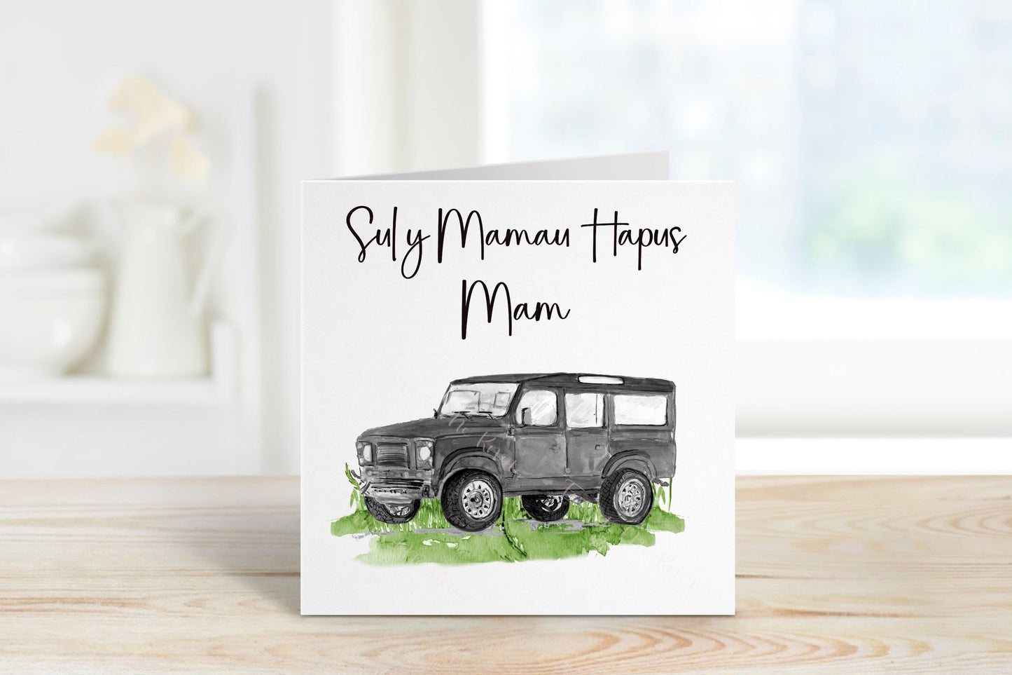 Welsh Mothers Day Card, Sul y Mamau Hapus, Welsh Mother's Day Card, Mam Mother's Day Card, Card For Nain