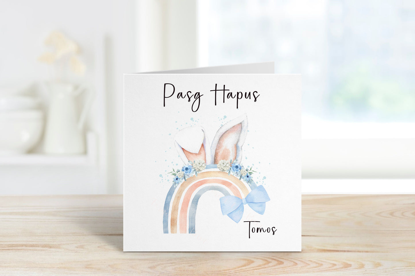 Carden Pasg Hapus, Hapus,Cerdyn Cymraeg Pasg Hapus, Welsh Easter Card, , Easter Gonk