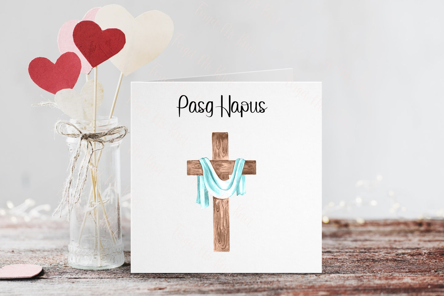 Pasg Hapus,Cerdyn Cymraeg Pasg Hapus, Welsh Easter Card, Carden Pasg Hapus