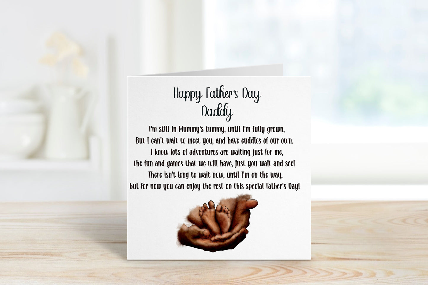 Fathers Day Card From Bump, Fathers Day Card For Dad, Father's Day Card For Dad To Be
