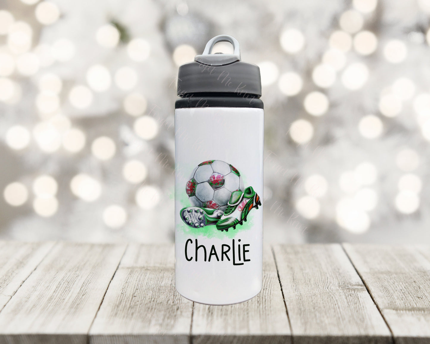 Wales Football Water Bottle, Personalised Water Bottle, Water Bottle With Straw, Drinks Bottle For Kids, School Bottle, Welsh Football