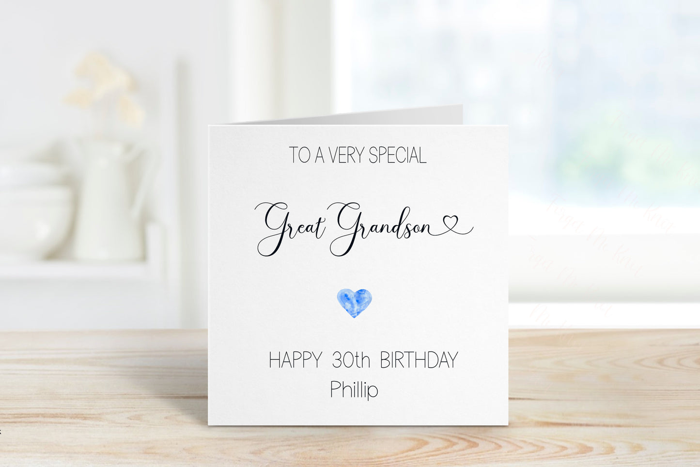 Personalised Son Birthday Card, Birthday Card For Him, 21st Birthday Card For Son, Any Age Card
