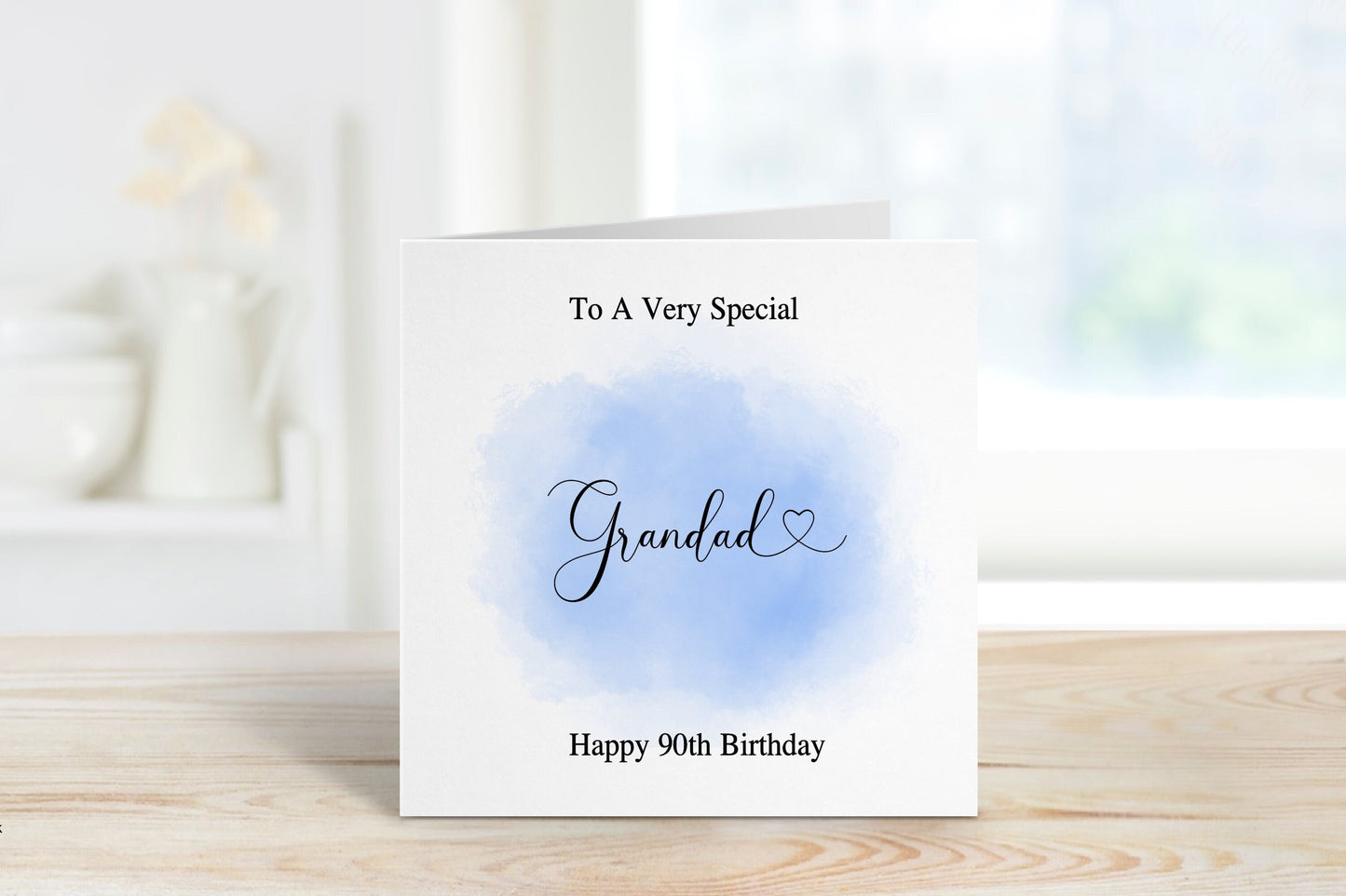 Grandad 90th Birthday Card, Any Age Birthday Card, 70th Birthday, 90th Birthday Dad, Birthday Card For Him, 80th Birthday Card For Men