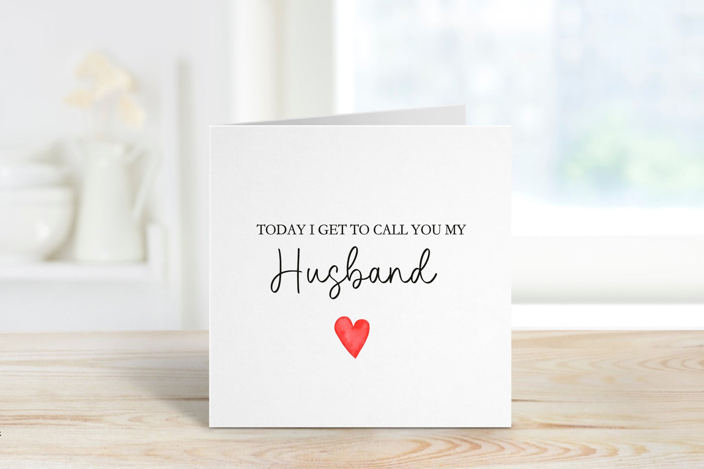 Husband To Be Wedding Day Card, Wedding Day Card For Husband To Be, Wedding Day Card For Groom