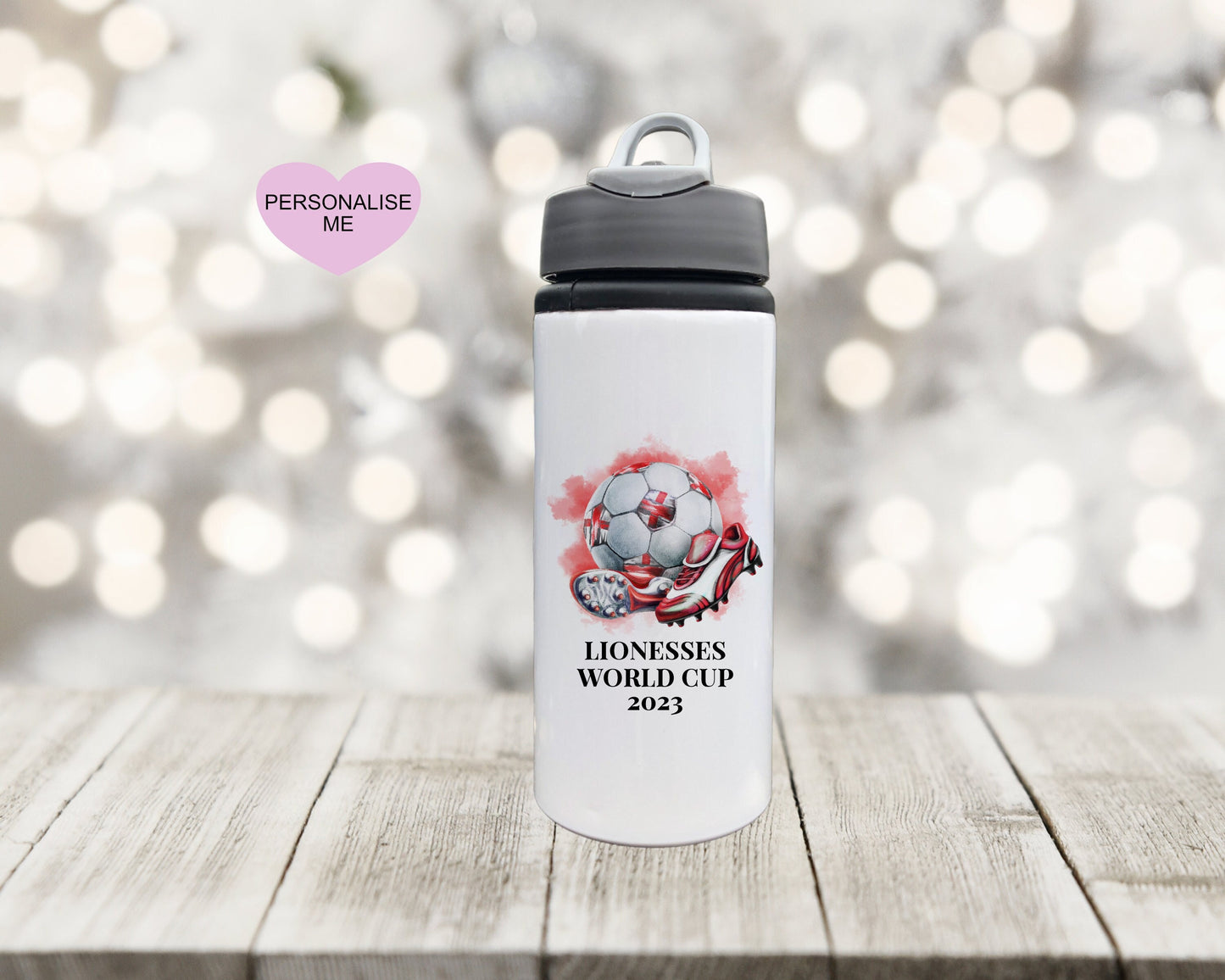 England Lionesses, Lionesses Water Bottle, Personalised Water Bottle, World Cup England, Lionesses Mug