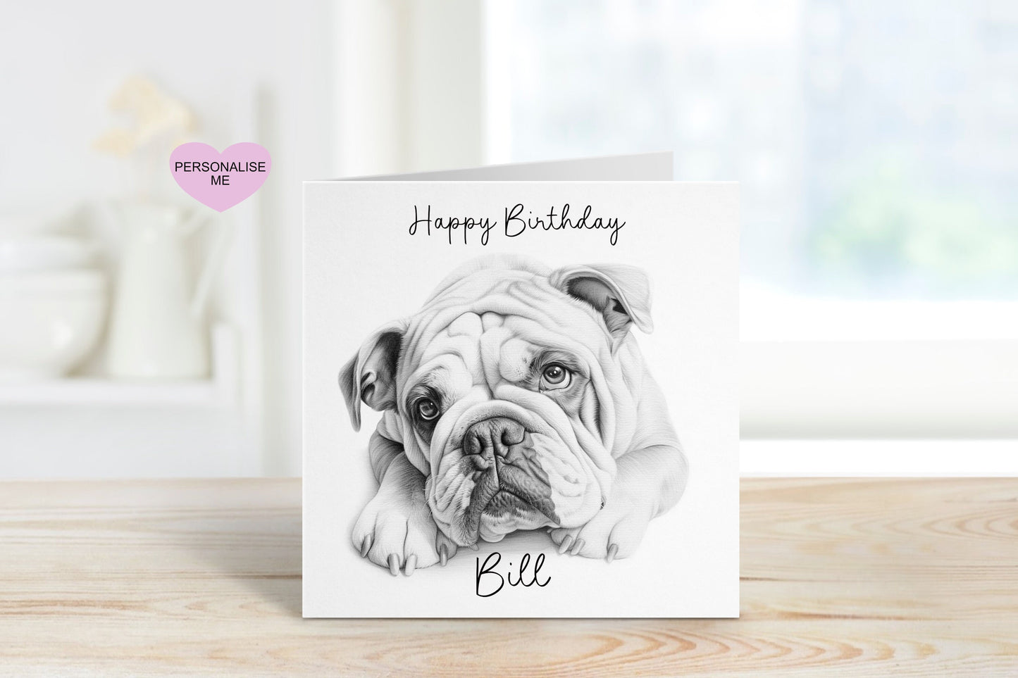 Dog Happy Birthday Card, Personalised Dog Happy Birthday Card, Personalised Dog Card