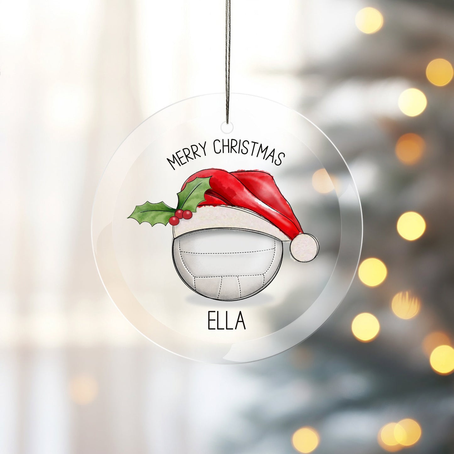 Snooker Christmas Tree Decoration, Personalised Snooker Christmas Tree Bauble, Sports Christmas Decoration