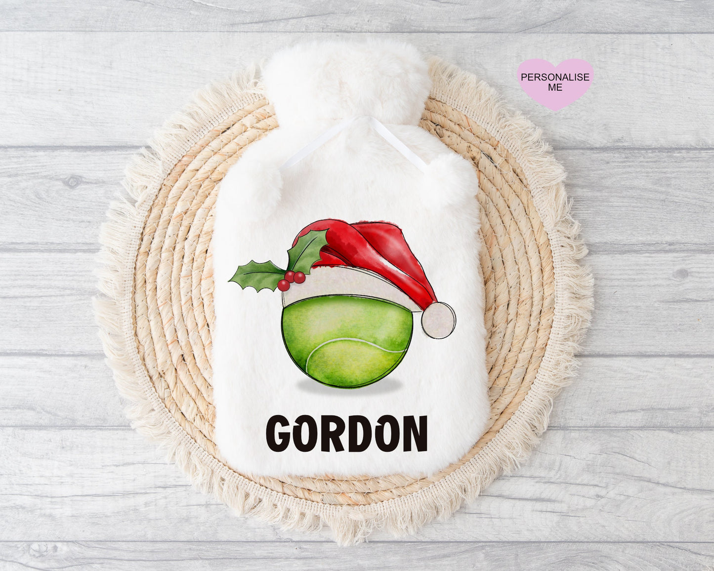 American Football Gift, Personalised Hot Water Bottle, Xmas Gift For Grandson, Xmas Gift For Granddaughter, Gift For Him, Xmas Gift For Her