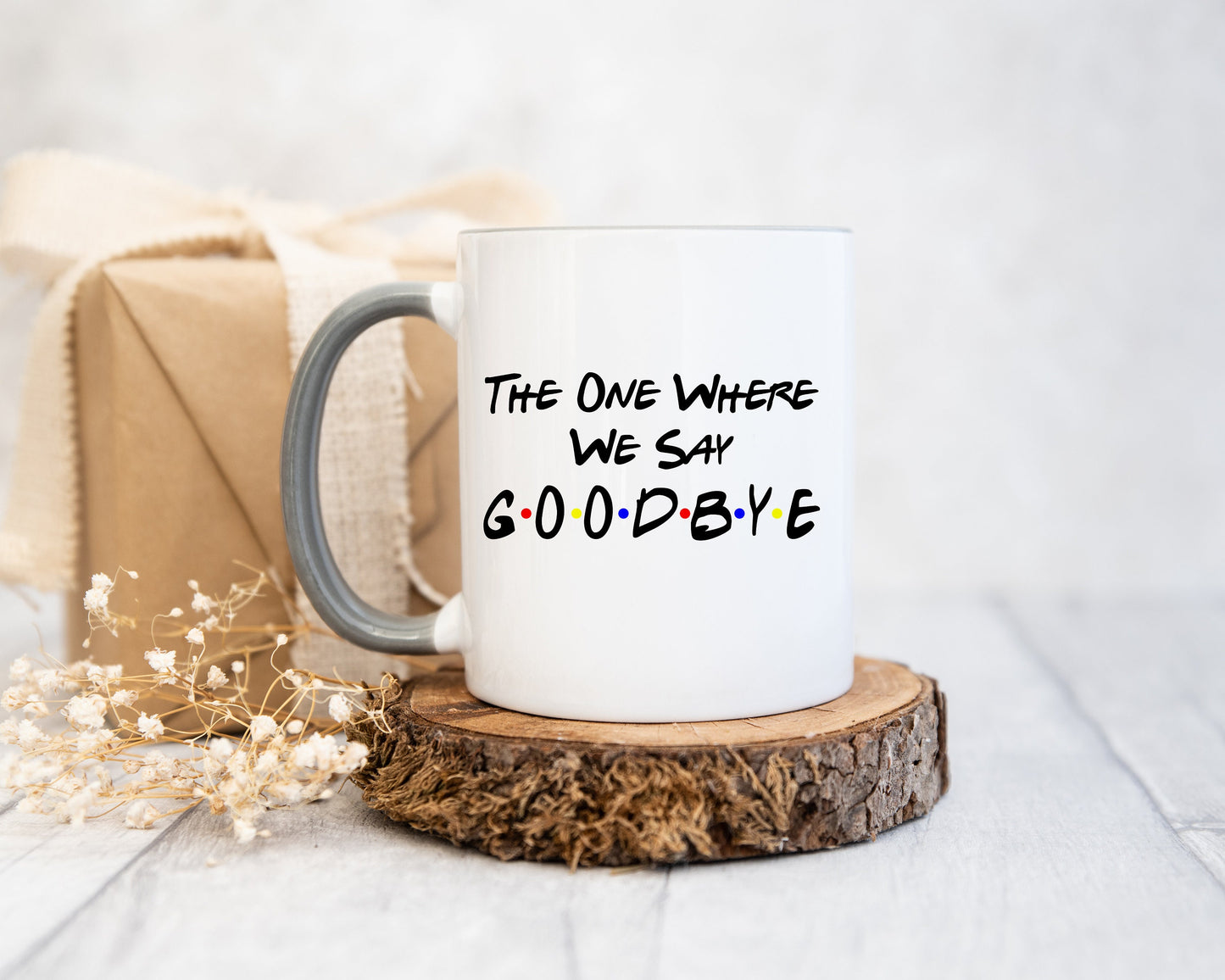 Friends Mug, The One Where We Say Goodbye, Goodbye Chandler