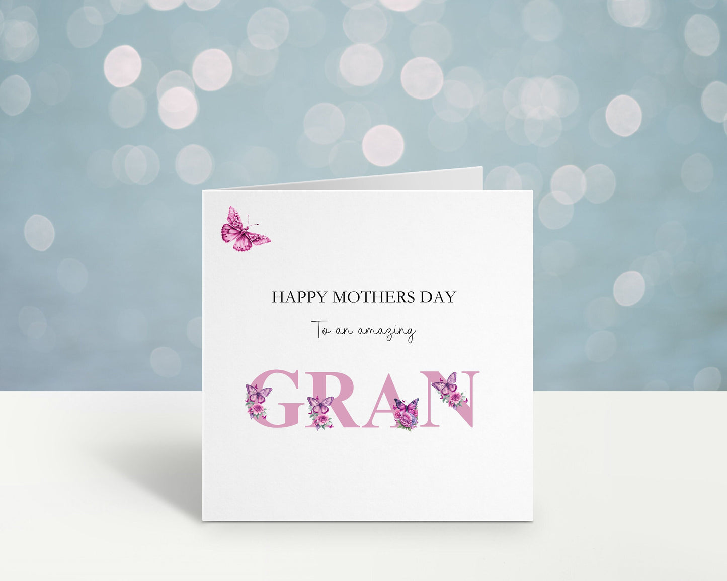Mothers Day Card For Gran, Stepmum Gifts, Mum Mother's Day, Grandma, Great Gran, Great Granny, Nana, Nanny, Nan, Nannie