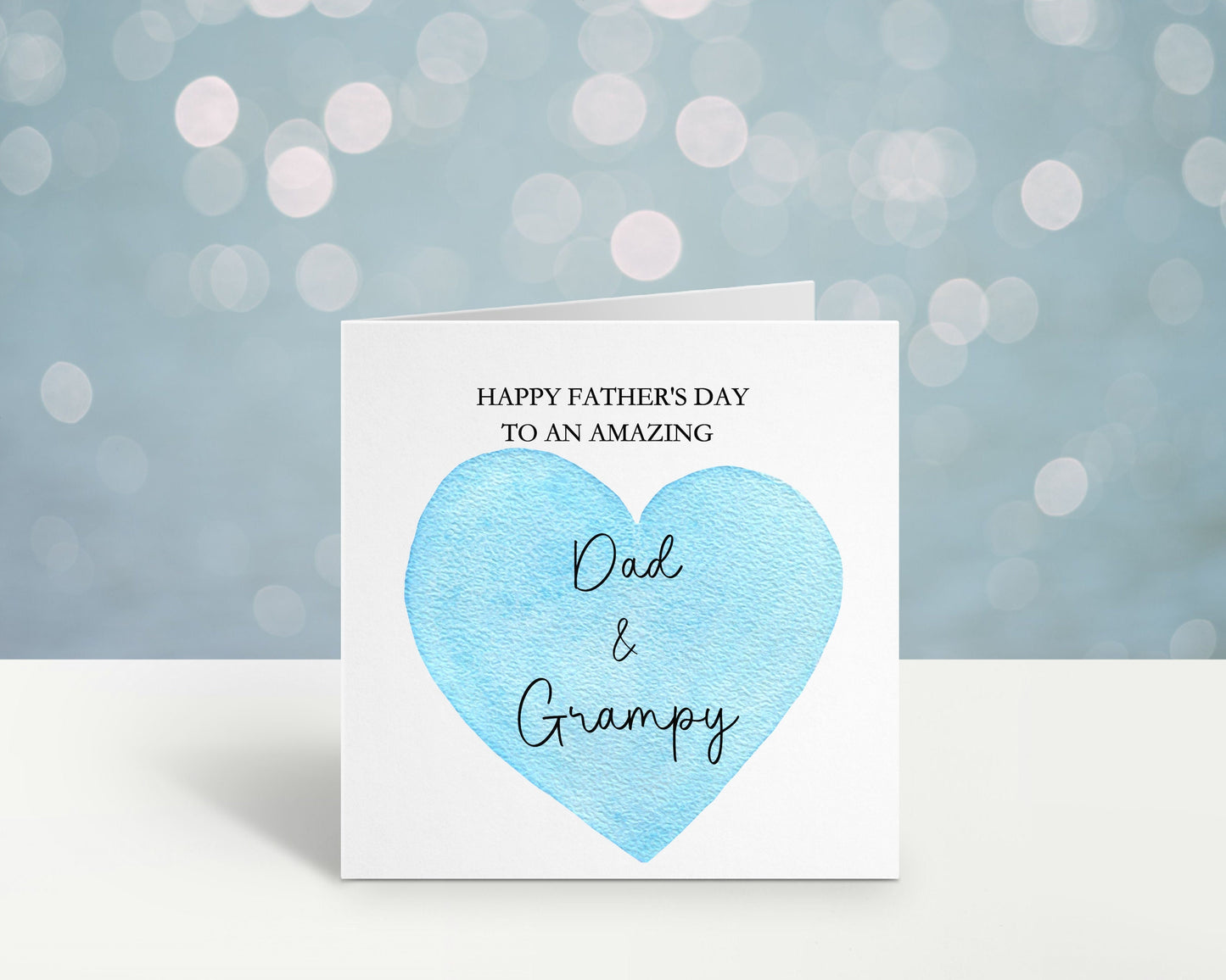 Fathers Day Card, Fathers Day Card For Dad & Grandad, Father's Day Card, Fathers Day Card For Dad And Bampi Gransha Grampy Grandad, Bampy