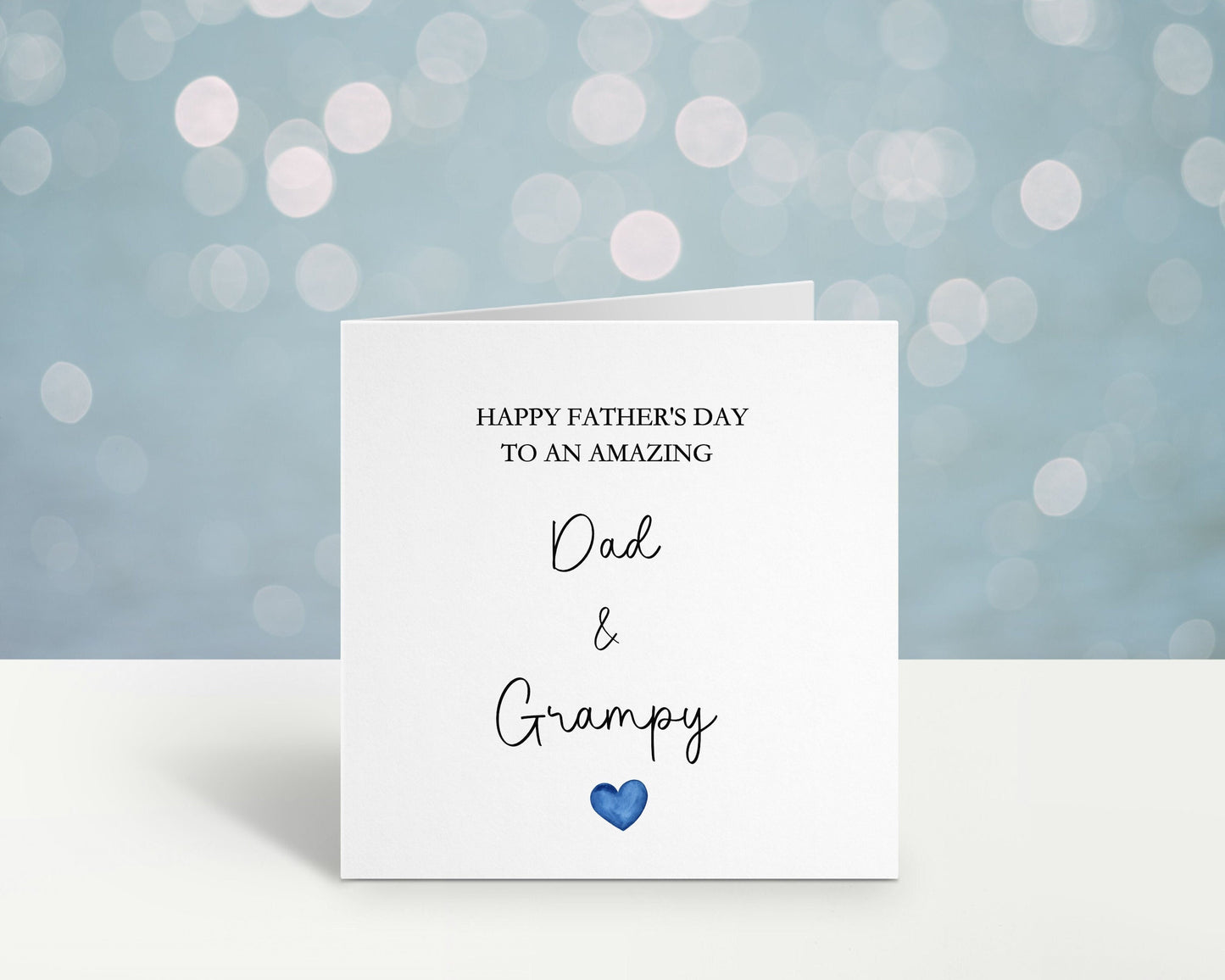 Fathers Day Card, Fathers Day Card For Dad & Grandad, Father's Day Card, Fathers Day Card For Dad And Bampi Gransha Grampy Grandad, Bampy