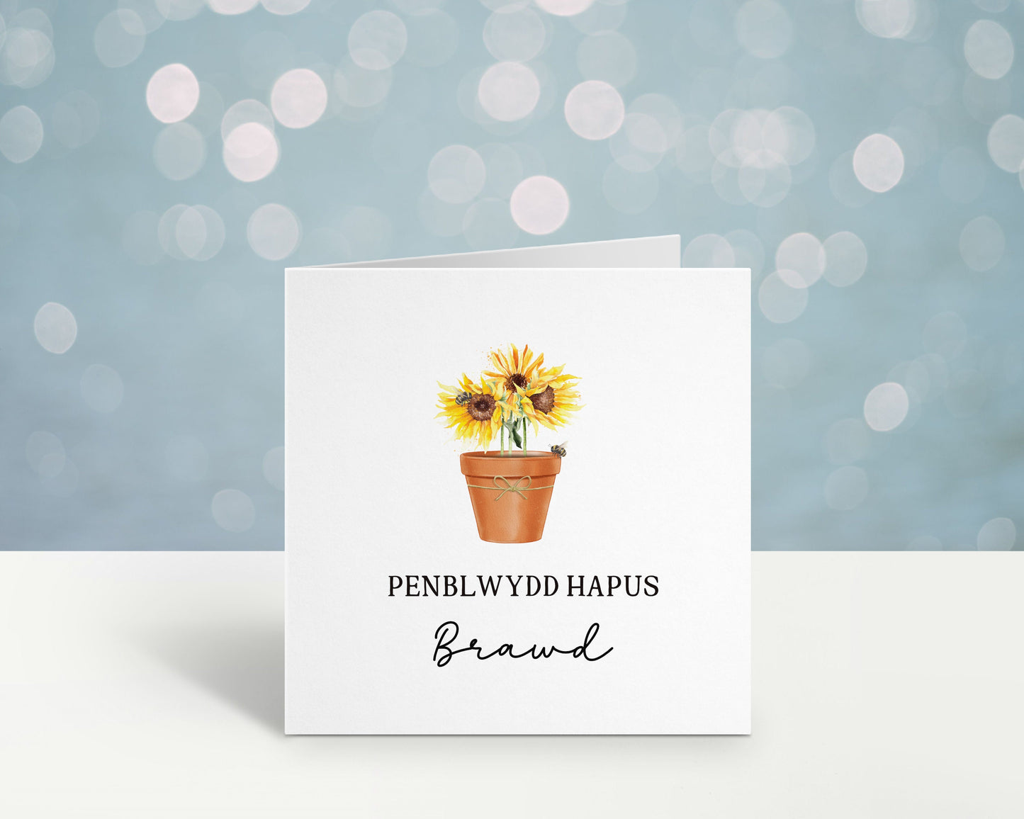 Welsh Birthday Card, Welsh Birthday Card For Her, Welsh Birthday Card For Him, Mam, Mamgu, Nain. Tadcu, Dad