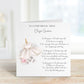 Great Granddaughter Christening Card, Christening Card For Great Granddaughter, Personalised Christening Card