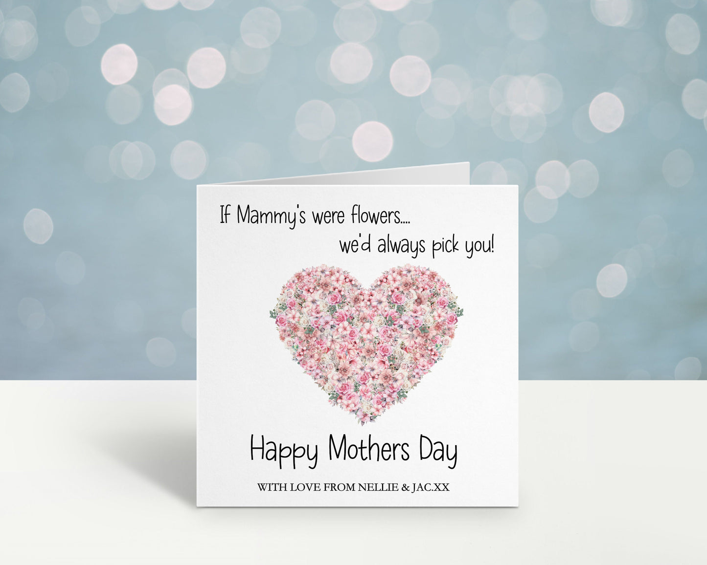 Mothers Day Card, Mothers Day Card For Nannie, Step mum Gifts, Mothers Day For Nan, Mam, Mum, Mammy, Godmother, Grandma,