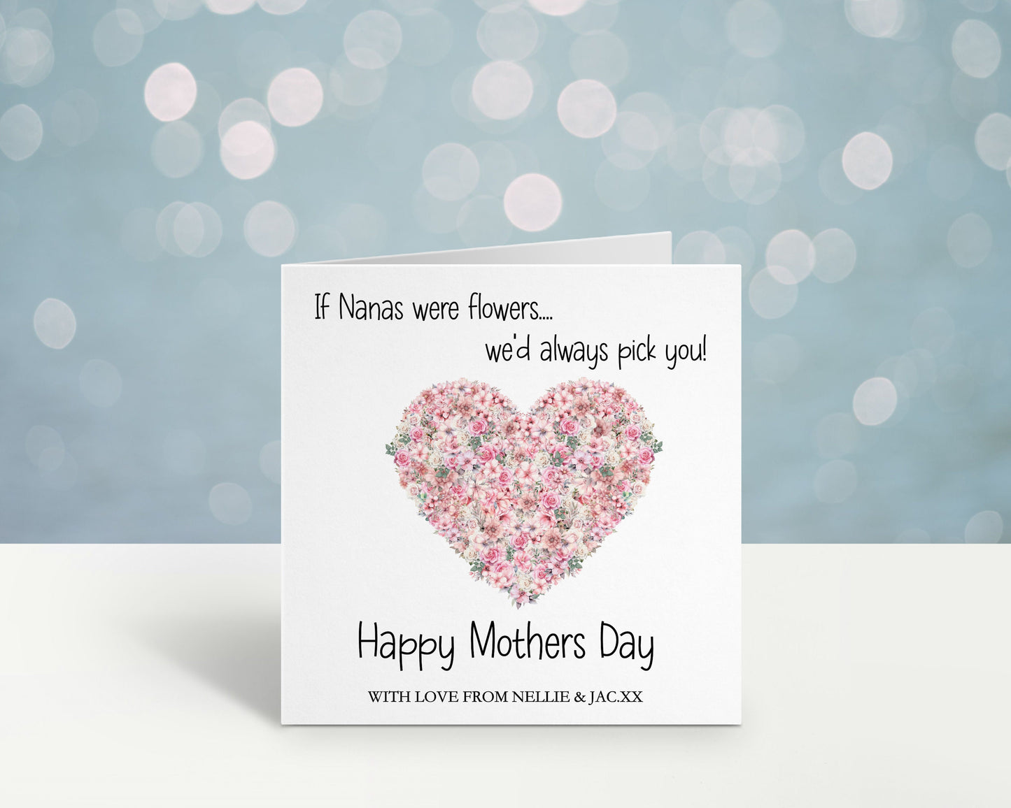 Mothers Day Card, Mothers Day Card For Nannie, Step mum Gifts, Mothers Day For Nan, Mam, Mum, Mammy, Godmother, Grandma,