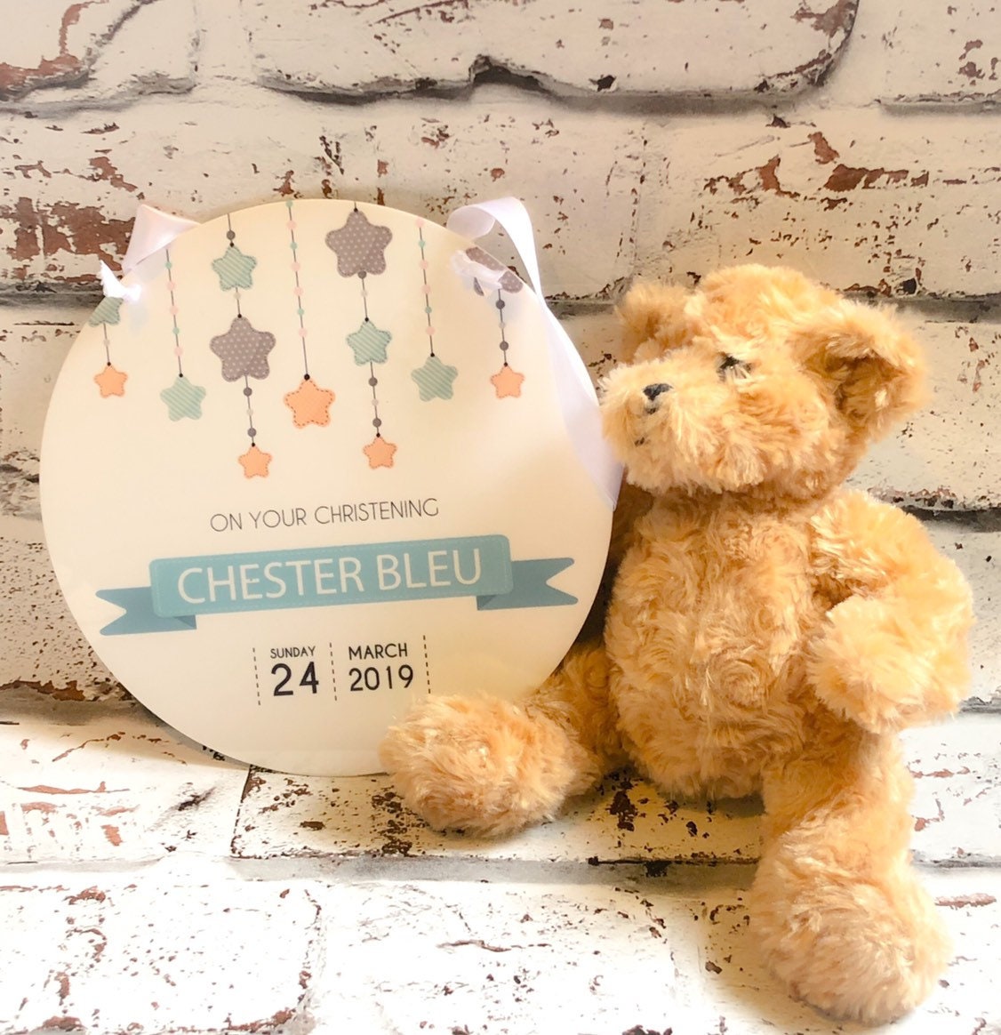 Personalised Christening Gift, Personalised New Baby Gift, Personalised Baptism Gift, Confirmation plaque gift