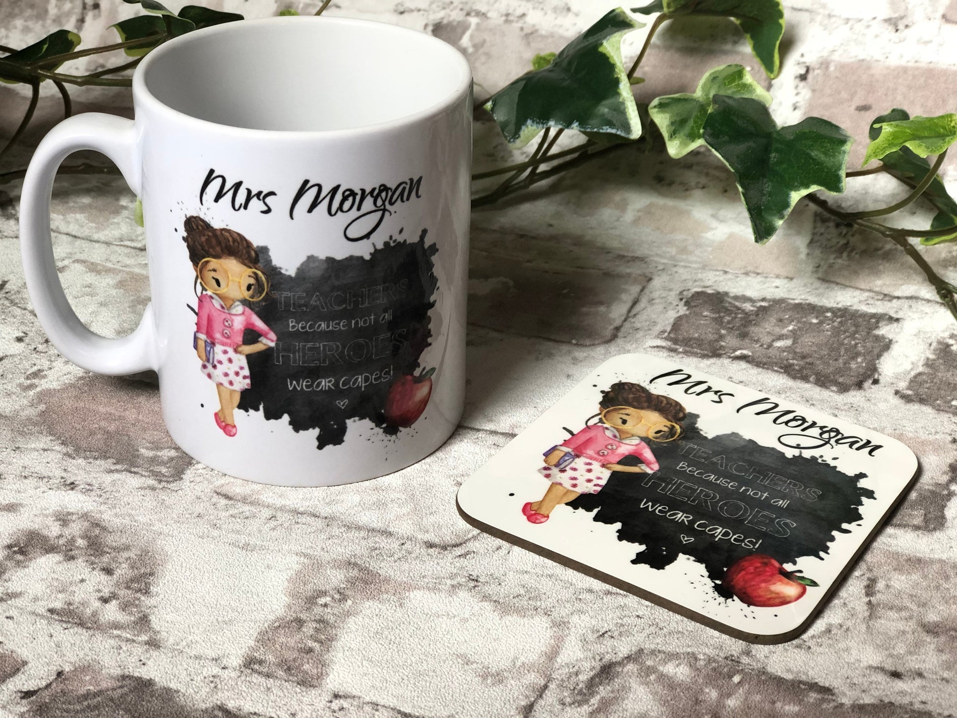 Teacher Gift, Male and Female Teacher Hero Gift, Teacher Mug, Best Teacher Mug, Personalised Teacher Gift, Personalised Super Hero Mug