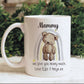 Granny Mug Gift Set, Mothers Day Gift, Gift For Nanna, Gift For Nan, 1st Mothers Day, Teddy Bear Mum Mug