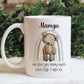 Mamgu Mug Gift Set, Mothers Day Gift, Welsh Mothers Day Gift, Gift For Nanna, Gift For Nan, 1st Mothers Day, Teddy Bear Mum Mug
