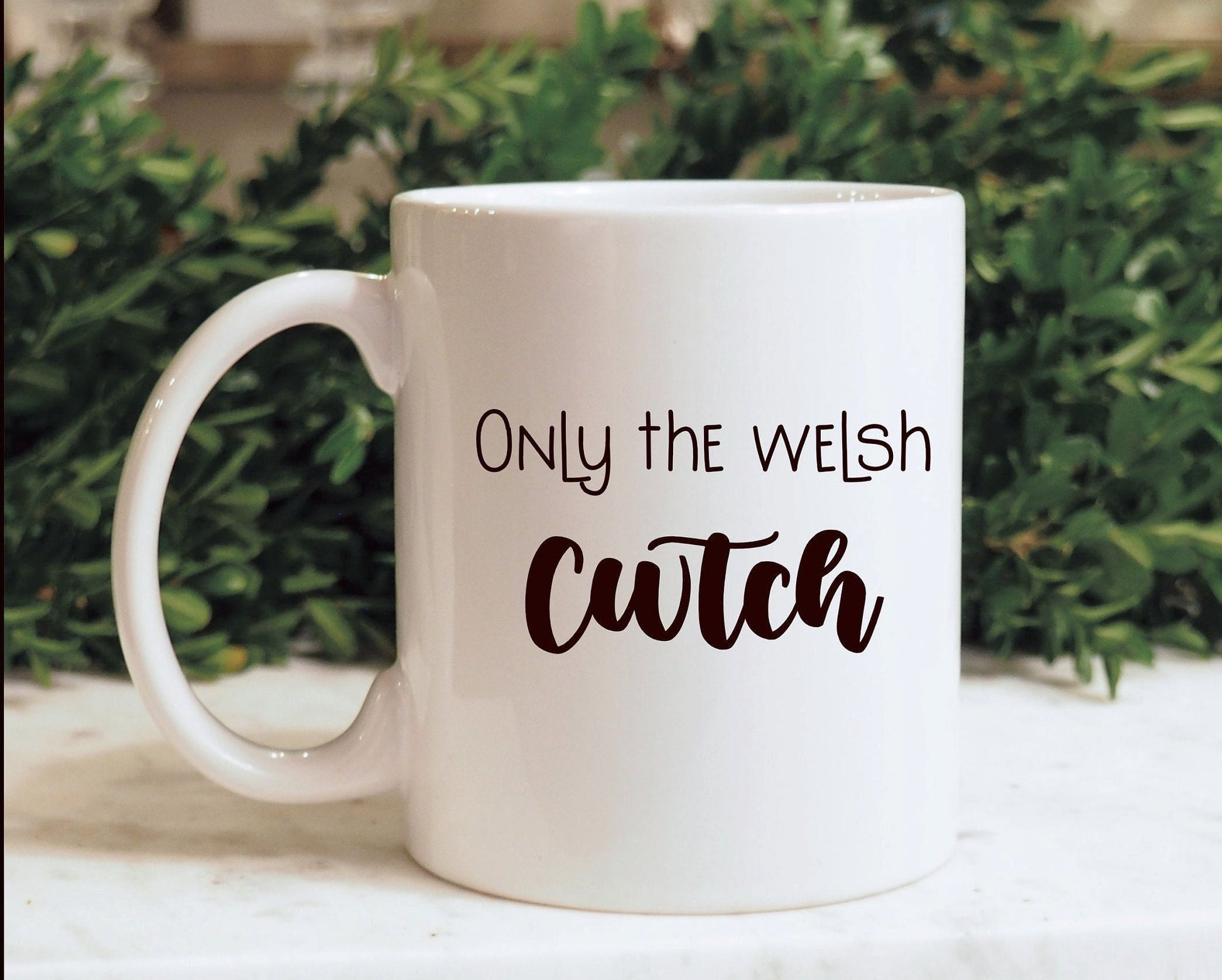 Only The Welsh Cwtch Mug Set, Welsh Mug Gift Set