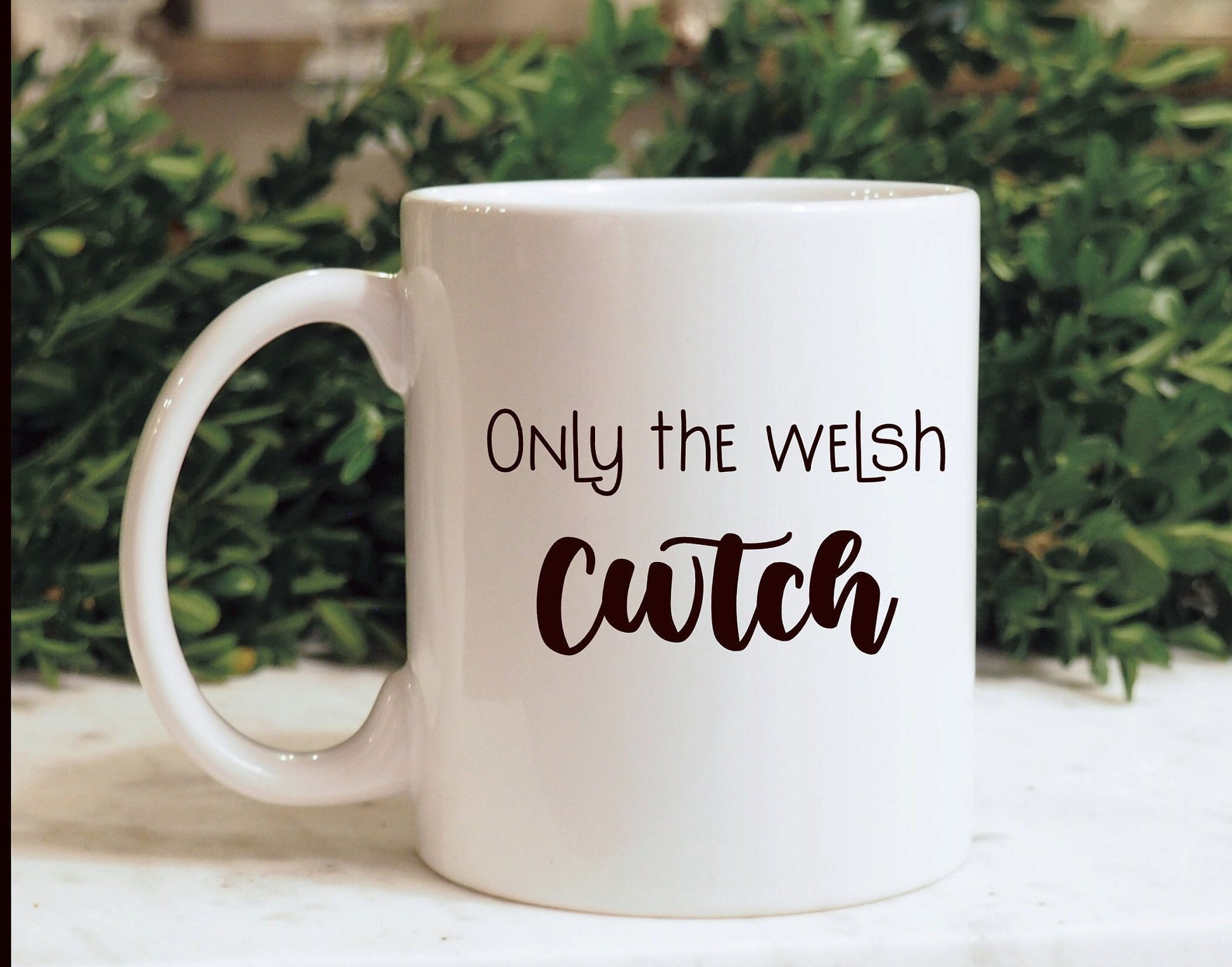 Only The Welsh Cwtch Mug Set, Welsh Mug Gift Set