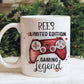 Red Gamer Mug, Gaming Legend Personalised Mug For Him, Birthday Gift, Easter Gift, Christmas Gift, Gamer Gift