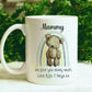 Mamgu Mug Gift Set, Mothers Day Gift, Welsh Mothers Day Gift, Gift For Nanna, Gift For Nan, 1st Mothers Day, Teddy Bear Mum Mug