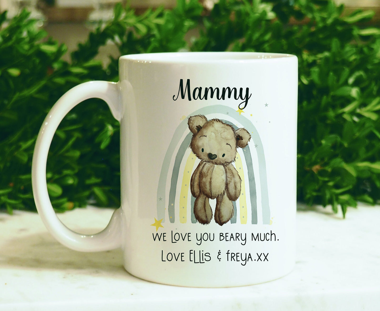 Mamgu Mug Gift Set, Mothers Day Gift, Welsh Mothers Day Gift, Gift For Nanna, Gift For Nan, 1st Mothers Day, Teddy Bear Mum Mug