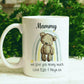 Granny Mug Gift Set, Mothers Day Gift, Gift For Nanna, Gift For Nan, 1st Mothers Day, Teddy Bear Mum Mug