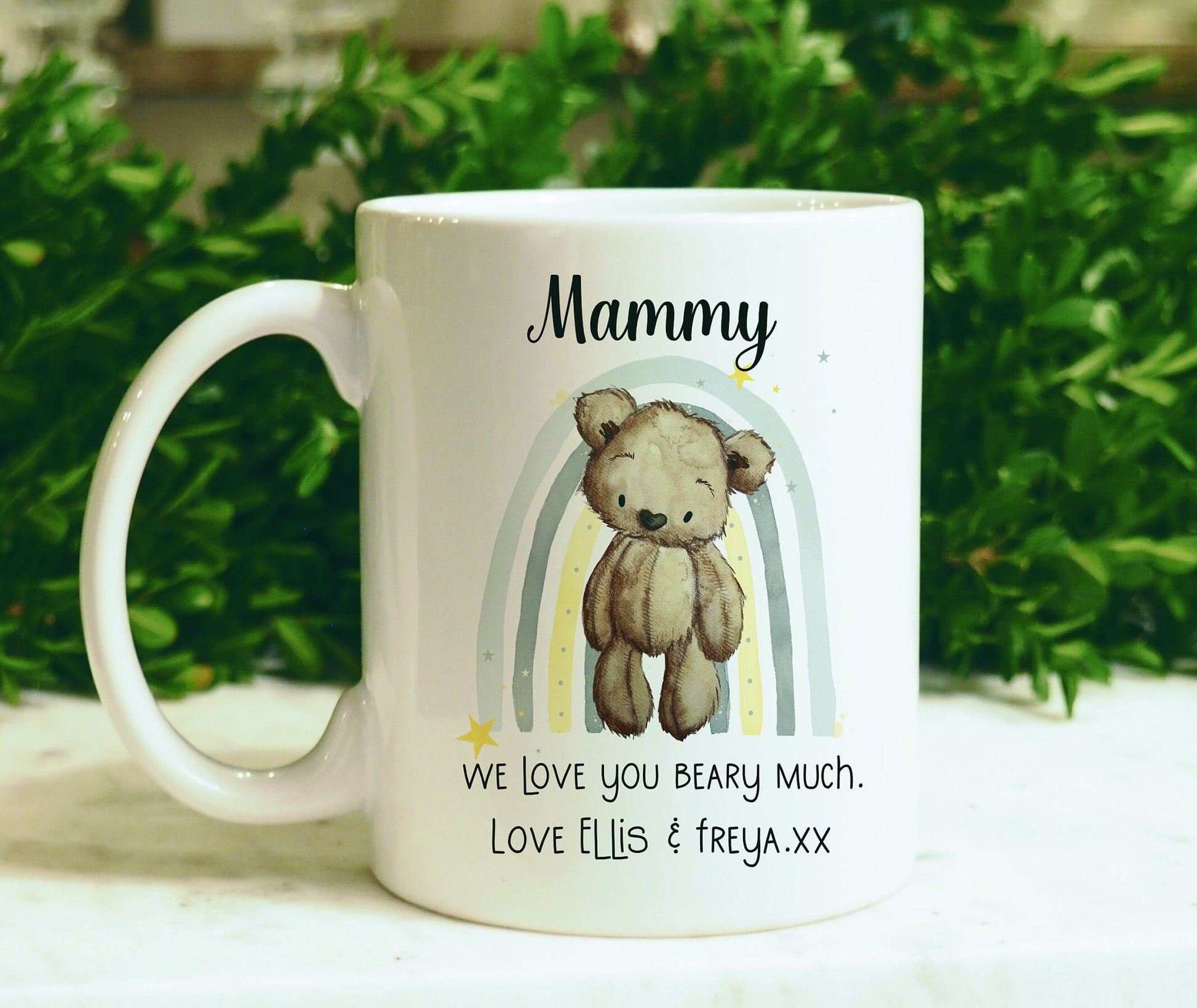Granny Mug Gift Set, Mothers Day Gift, Gift For Nanna, Gift For Nan, 1st Mothers Day, Teddy Bear Mum Mug