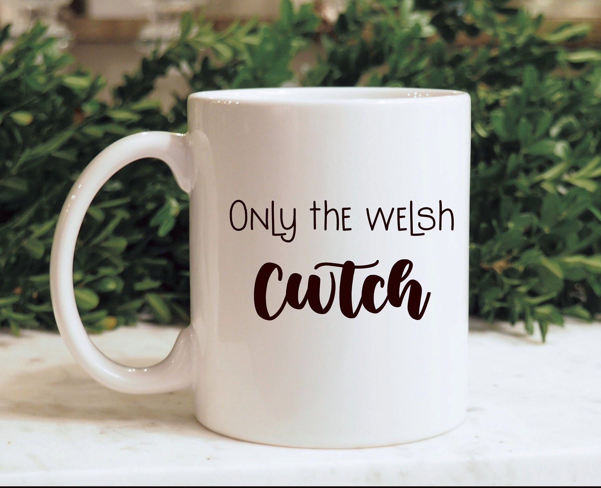 Only The Welsh Cwtch Mug Set, Welsh Mug Gift Set