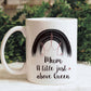 Mum A Title Just Above Queen Mug, Personalised Mum Mug Gift Set, Mothers Day Gift
