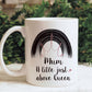 Mum A Title Just Above Queen Mug, Personalised Mum Mug Gift Set, Mothers Day Gift