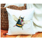 Bee Cushion Gift, Bee Design Personalised Cushion, Mothers Day Gift For Mum, Gift For Nanny, Personalised Cushion Gift
