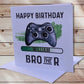 Personalised Brother Gaming Birthday Card, Uncle Gaming Legend Birthday Card, Uncle Greeting Card